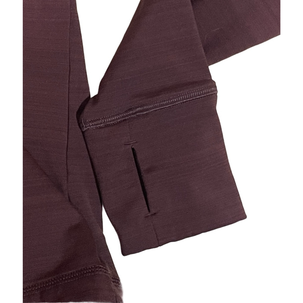 Women's Avia Long Sleeve burgundy lightweight pullover jacket! P - Picture 3 of 6